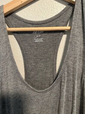 Aerie Heather Gray Racerback Tank Top jumpsuit